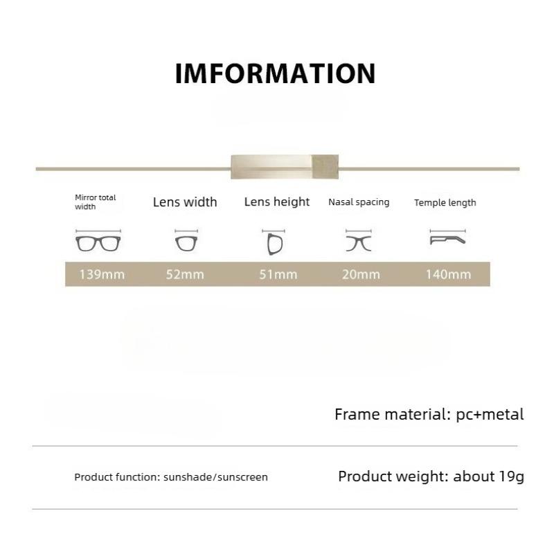 New Fashionable Double-Bridge Sunglasses Outdoor Travel UV Protection Ultra-Lightweight Sun Glasses Classic Driving Shades