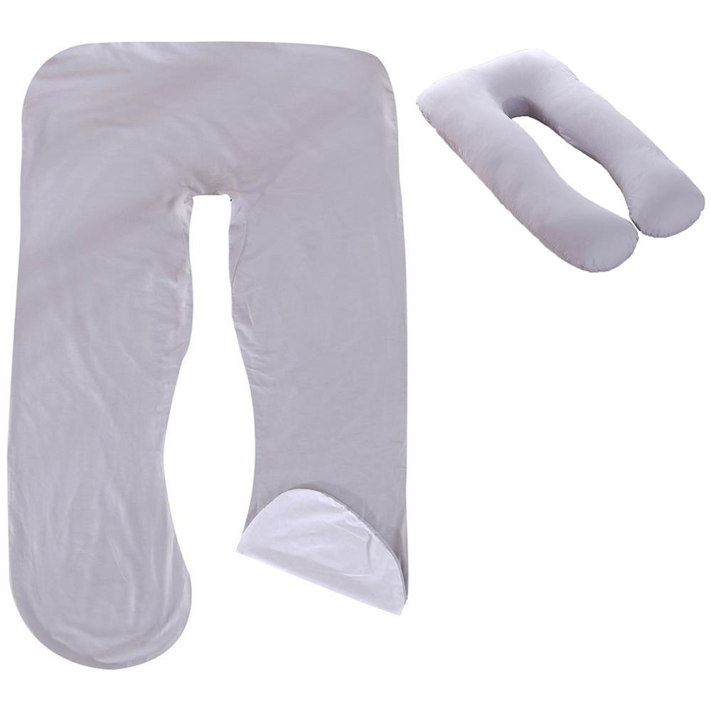 Pregnant Pillow Case For Pregnant Women Pillowcase Cover U-shaped Maternal Cushion Cover Side Sleeping Cotton Pillowcase
