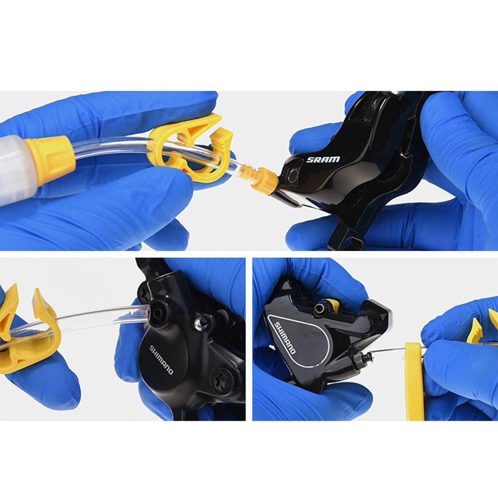 Tool Brake Repair Tool Disc Brake Oil Bleed Kit Bicycle Hydraulic Disc Brake Bleed Adapters Set