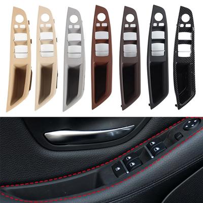 Original Left Hand Drive LHD For BMW 5 Series F10 F11 Gray Beige Black Car Interior Inner Door Handle Panel Pull Trim Cover