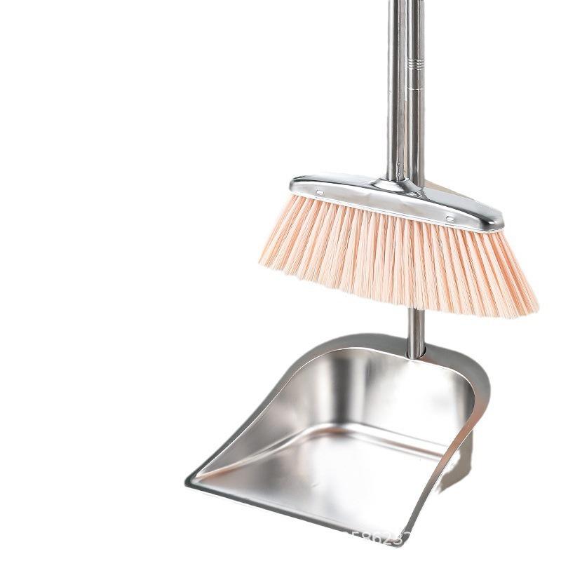 Extra Thick Stainless Steel Dustpan - Durable Household Sweeping Shovel