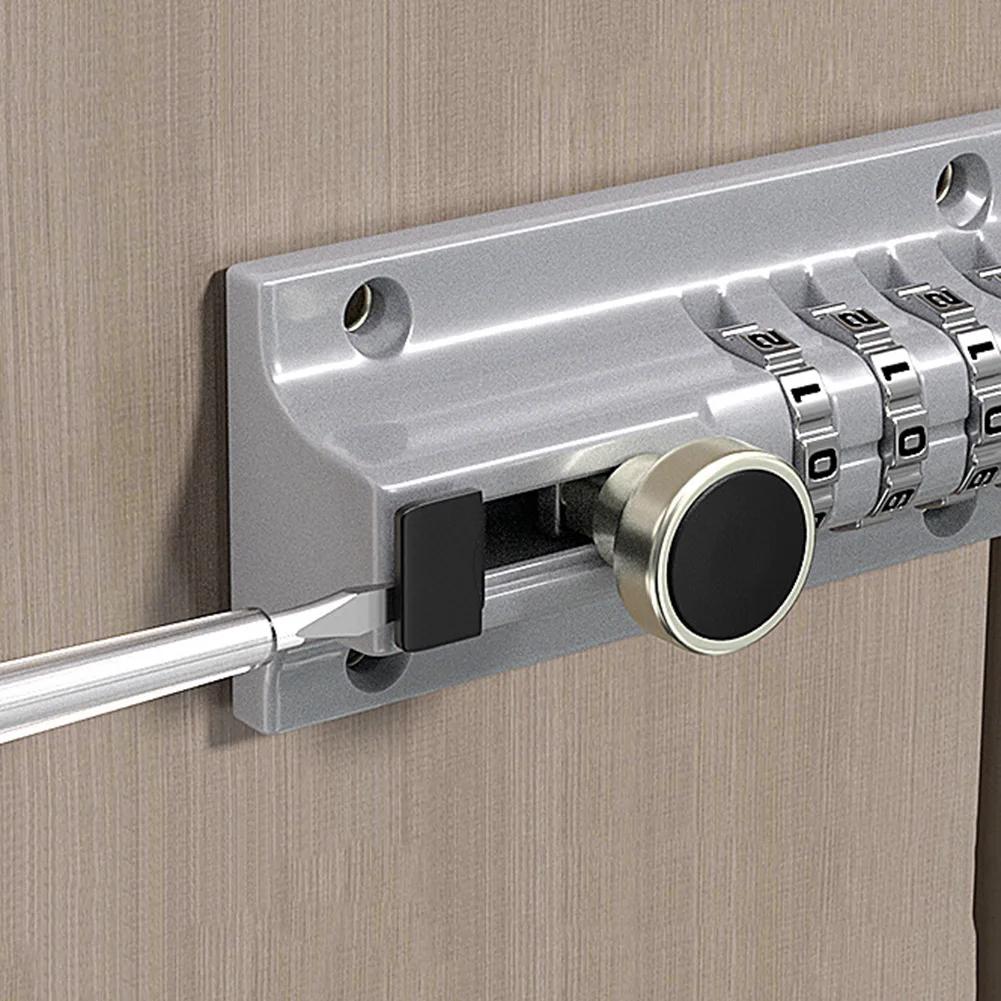Lock Waterproof Silver Steel Black Steel Rustproof Silver Wide Range Of Applications Zinc Alloy Combination Latch Lock