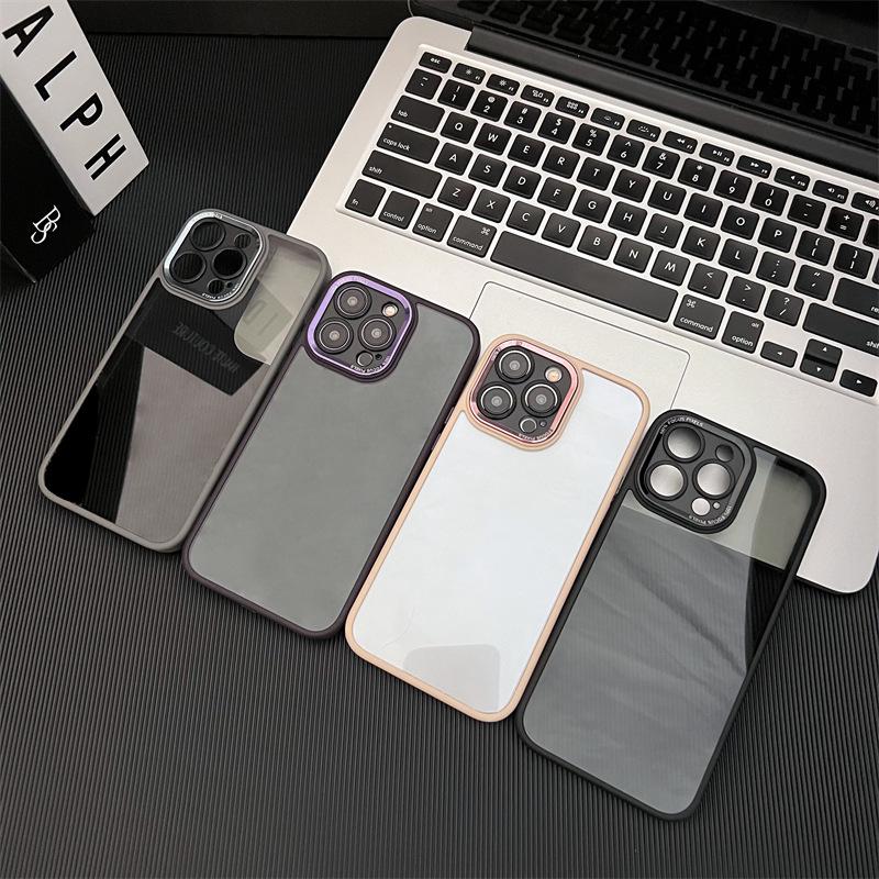 The Metal Lens Is Suitable for The Iphone16 Phone Case with A High-end Feel. The Apple 14promax Is Simple. 15 Magnetic Attraction. 13 Hard Case