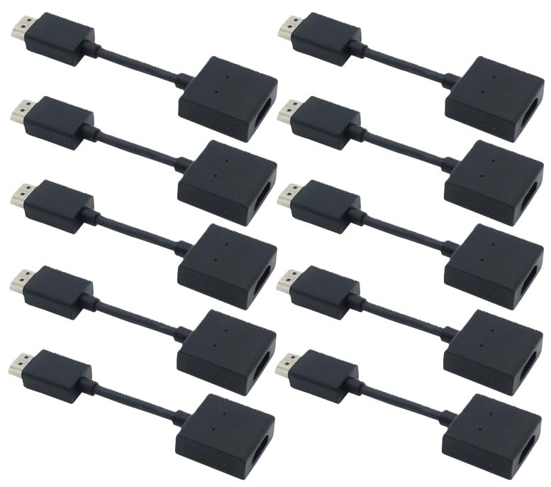 

HDMI Relay Adapter Extension Connector HDMI Cable Extension Connection Compatible with Can Extend HDMI Cable and HDMI Cable 10 [Amazon Exclusive]