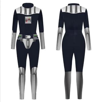 Darth Vader Cosplay Uniform Party Jumpsuits Sexy Bodysuit Wear Cosplay Costume Catsuit Zentai Suit