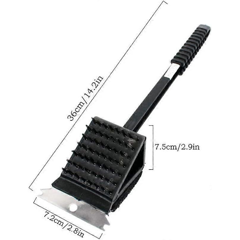 Grill Oven Grill Kitchen Metal Wire Cleaning Brush Grill Cleaning Brush 2 Pieces Grill Bristle Clean
