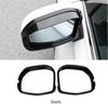 Car Decoration Door Mirror Cover For Honda CRV /XRV/ZRV  2024 Carbon Fiber Chrome Silver Rain Deflector Styling