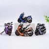 Keychain Pendant Motorbike Charm Zinc Alloy Anti-Detachable Hook Keyring Backpack Accessory Decompression Tool