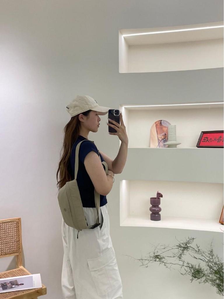 2025 Spring Women's Versatile Nylon Crossbody Bag