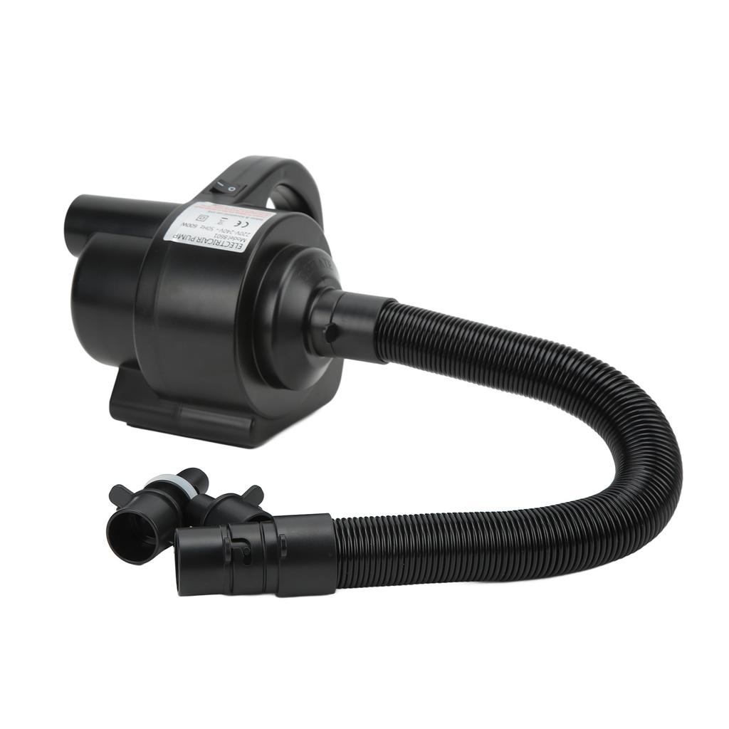 Elektrische Luftpumpe Tragbare Aufblaspumpe Luftmatratzenpumpe für Gummiboot