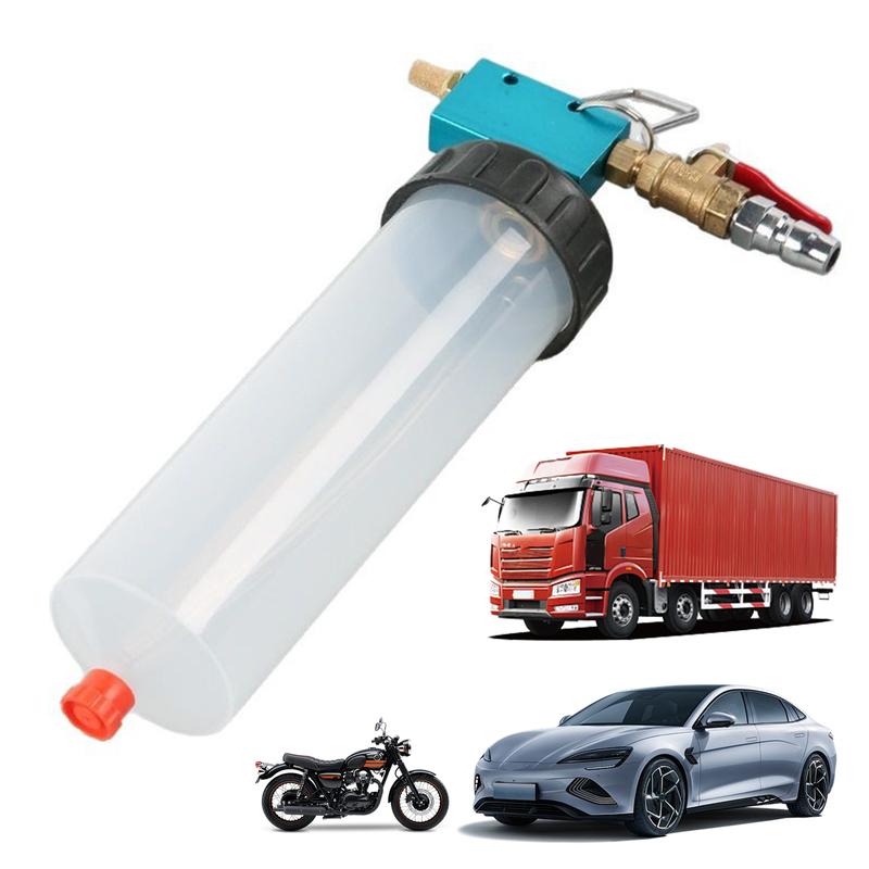 Car Auto Brake Fluid Extractor Oil Bleeder Empty Exchange Drain Kit Fluid Drained Bleeder Tool Equipment Kit for Car Motorcycle