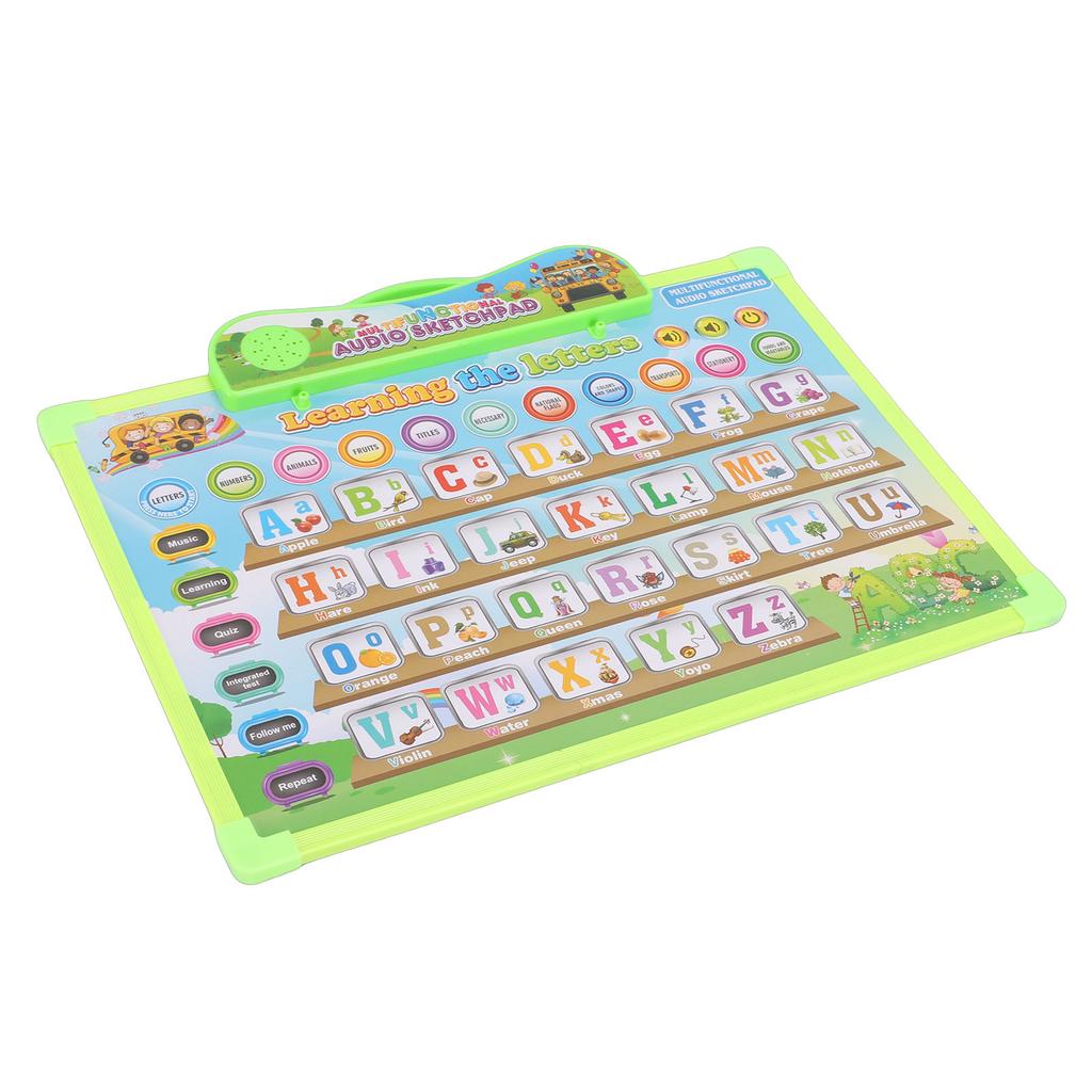 English Alphabet Poster for Kids Electronic Alphabet Wall Chart Talking ABC Educational Toy for 3 To 8 Years Old