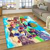 Niedlicher 3D-Cartoon-Teppich mit Animal Crossing New Horizons für Wohnzimmer, Schlafzimmer, Heimdekoration, rutschfeste Dekoration für Sofa, Kindergeschenk