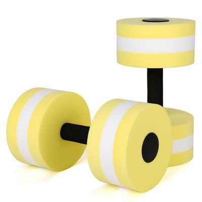 Halteres flutuantes de água EVA Yoga Sports Halteres de espuma aquática Ferramentas de fitness