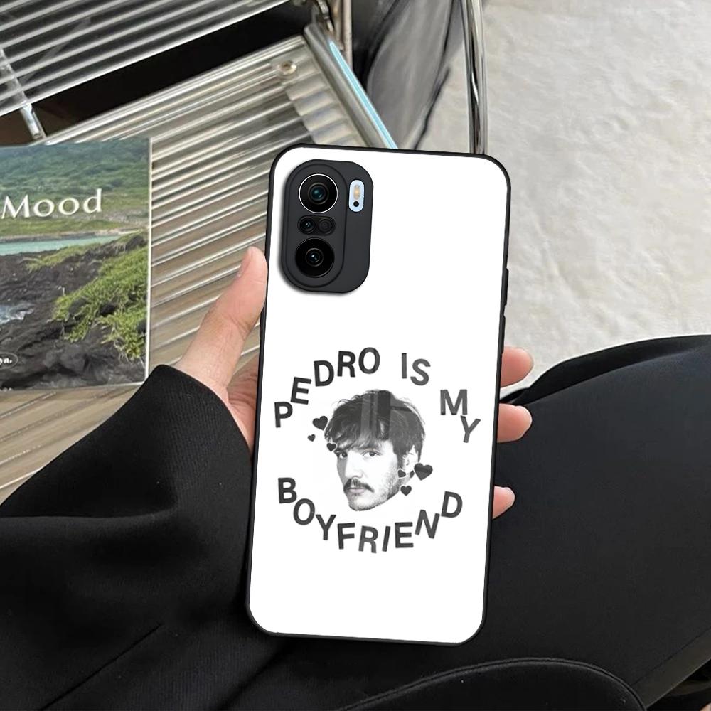Pedro Pascal Collage Pics Phone Case for Xiaomi Redmi Note 14 13 12 11 Ultra Pro Lite 5G toughened glass Cover