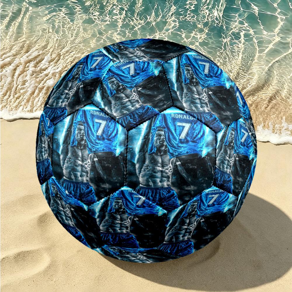 1pc Ronaldos Jersey Glory Soccer Ball Size 5, Suitable for Practice Matches/tournament Training,Lightweight and Durable. Cl70213