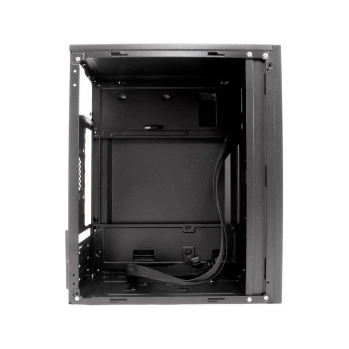 Boîtier Micro ATX - COOLBOX - PCC-MPC45-1 - Noir - Format Tour midi - Compact et élégant
