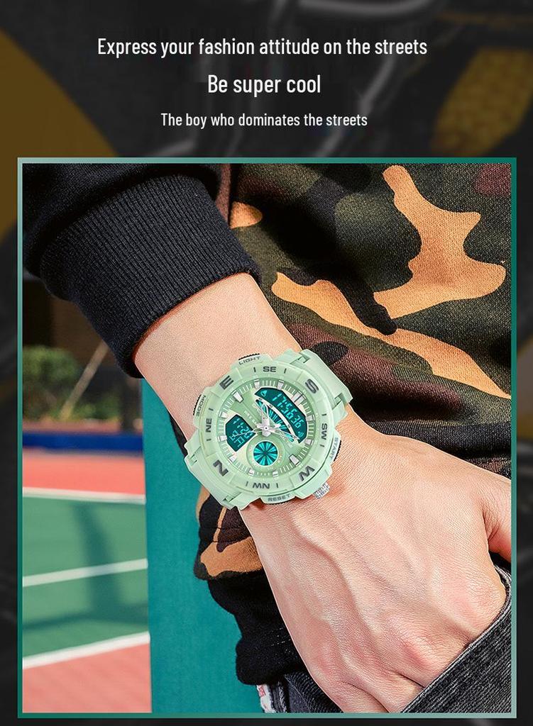 Sanda Luminous Outdoor Sports Digital Watch for Men, Women, and Students – Stylish and Cool Wristwatch