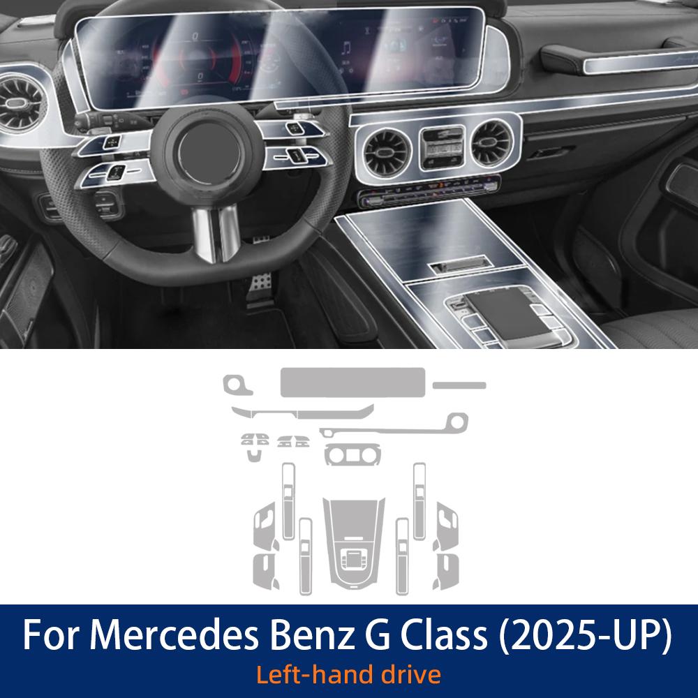 For Mercedes Benz G Class W464 G500 2025 Car Interior Protection Anti-Scratch Film Center Control Navigation Screen Accessories