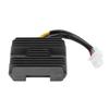 12V Motorcycle Voltage Regulator Rectifier 6?Line 2 Plug Aluminum Alloy for ATV250 300 CF250