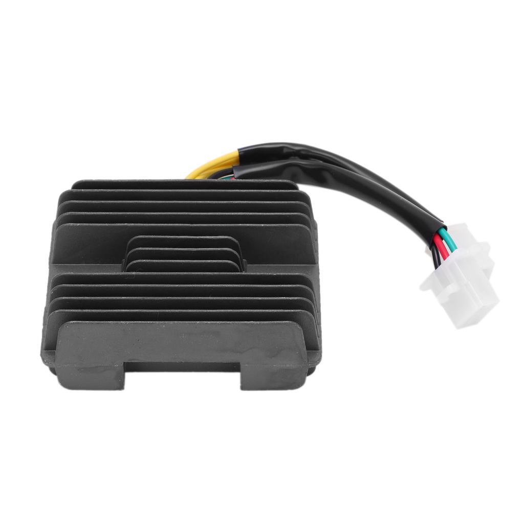 12V Motorcycle Voltage Regulator Rectifier 6?Line 2 Plug Aluminum Alloy for ATV250 300 CF250