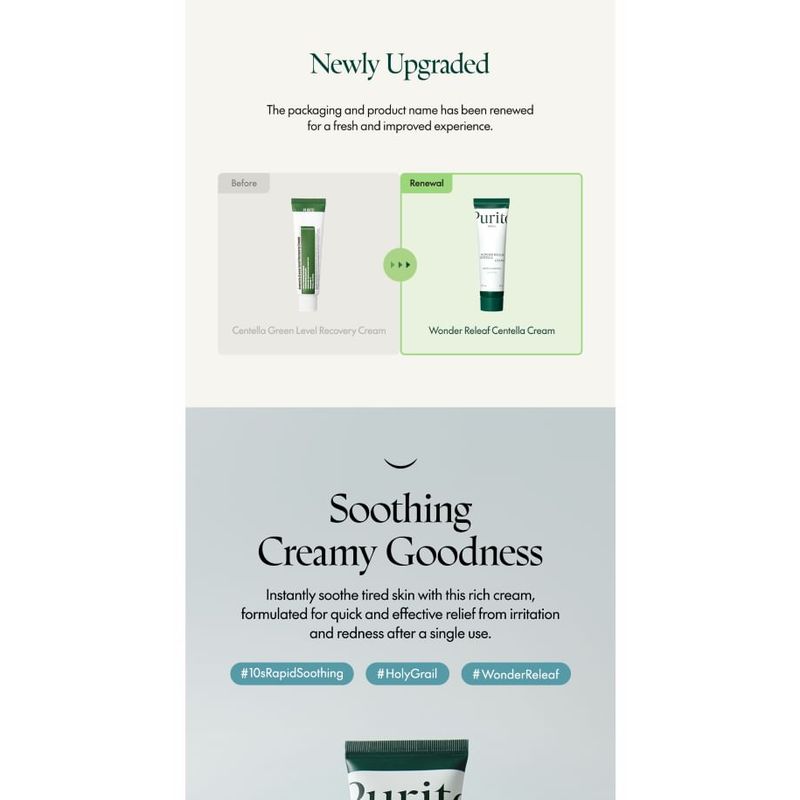 Purito SEOUL - Wonder Releaf Centella Cream