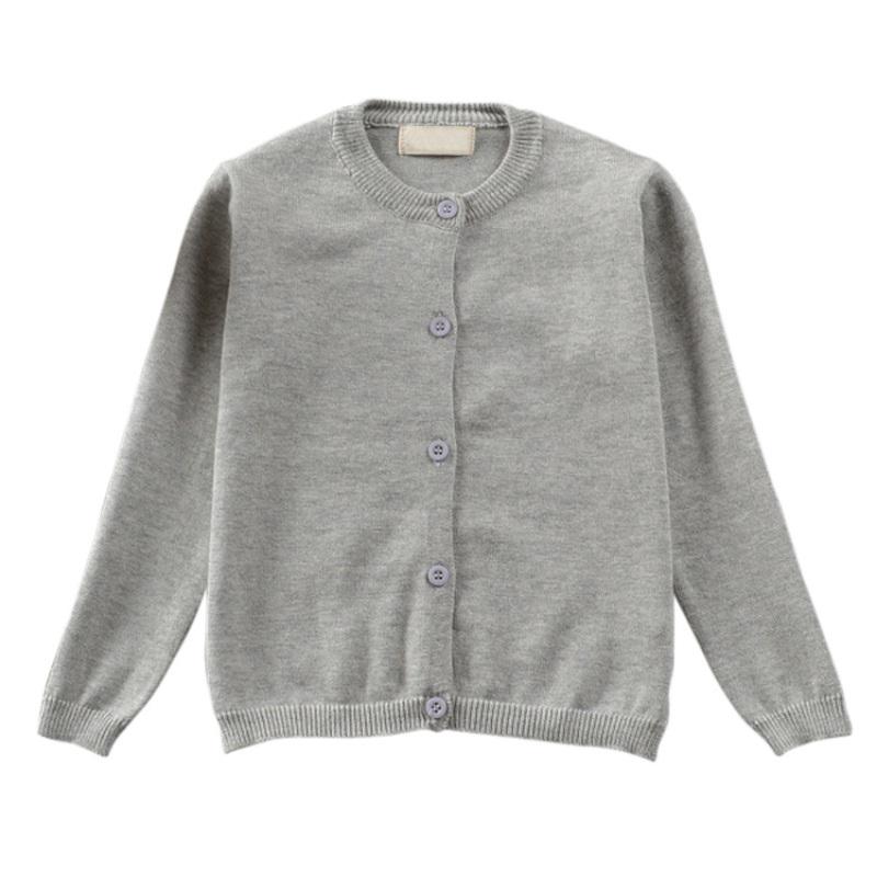 Candy Colors  Autumn Winter Baby Girls Boys Knitted Cardigan Sweater Kids Cotton Baby Children Clothing Outerwear