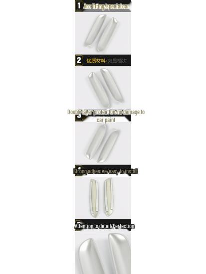 Touran Seat Adjustment Frame and Backrest Control Switch Decorative Patch - Fits 16 Models