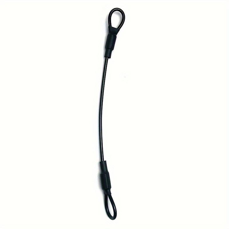 Motorcycle Helmet Anti-Theft Cable - 11.8 Secure Storage Lanyard for Moto Helmets