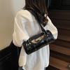 Urban Minimalist Bowling Handbag Women's Commuter Shoulder Crossbody Bag Stylish Chic Summer 2026 Synthetic Leather Pillow Bags