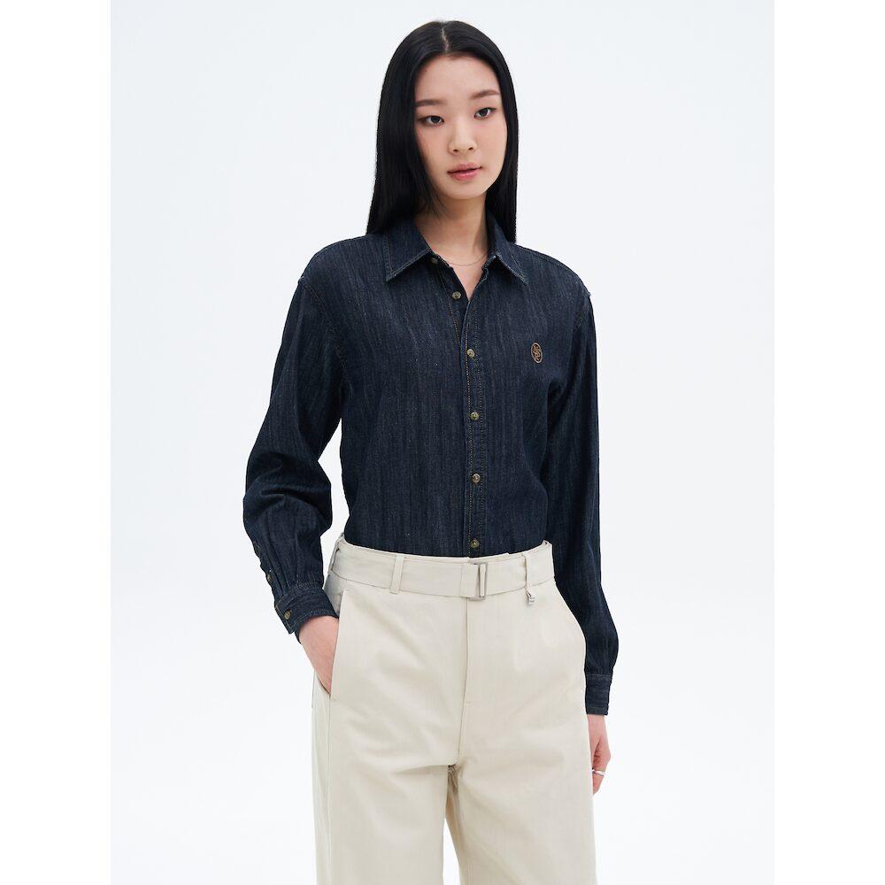 8Seconds Relaxed Fit Denim Shirt Navy Navy/S