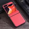 For Samsung Galaxy Z Flip7 FE 5G/Z Flip6 5G Case PU Leather+PC Hinge Protection Phone Cover