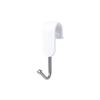 7 Pcs S-Shaped Plastic Hooks Portable Kitchen Bathroom Without Trace Hook Suitable Hanger Hanger Door Back Coat Hook Small Hook