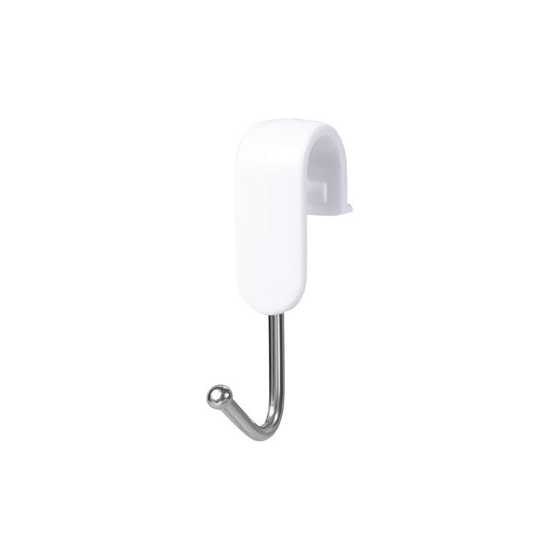 7 Pcs S-Shaped Plastic Hooks Portable Kitchen Bathroom Without Trace Hook Suitable Hanger Hanger Door Back Coat Hook Small Hook