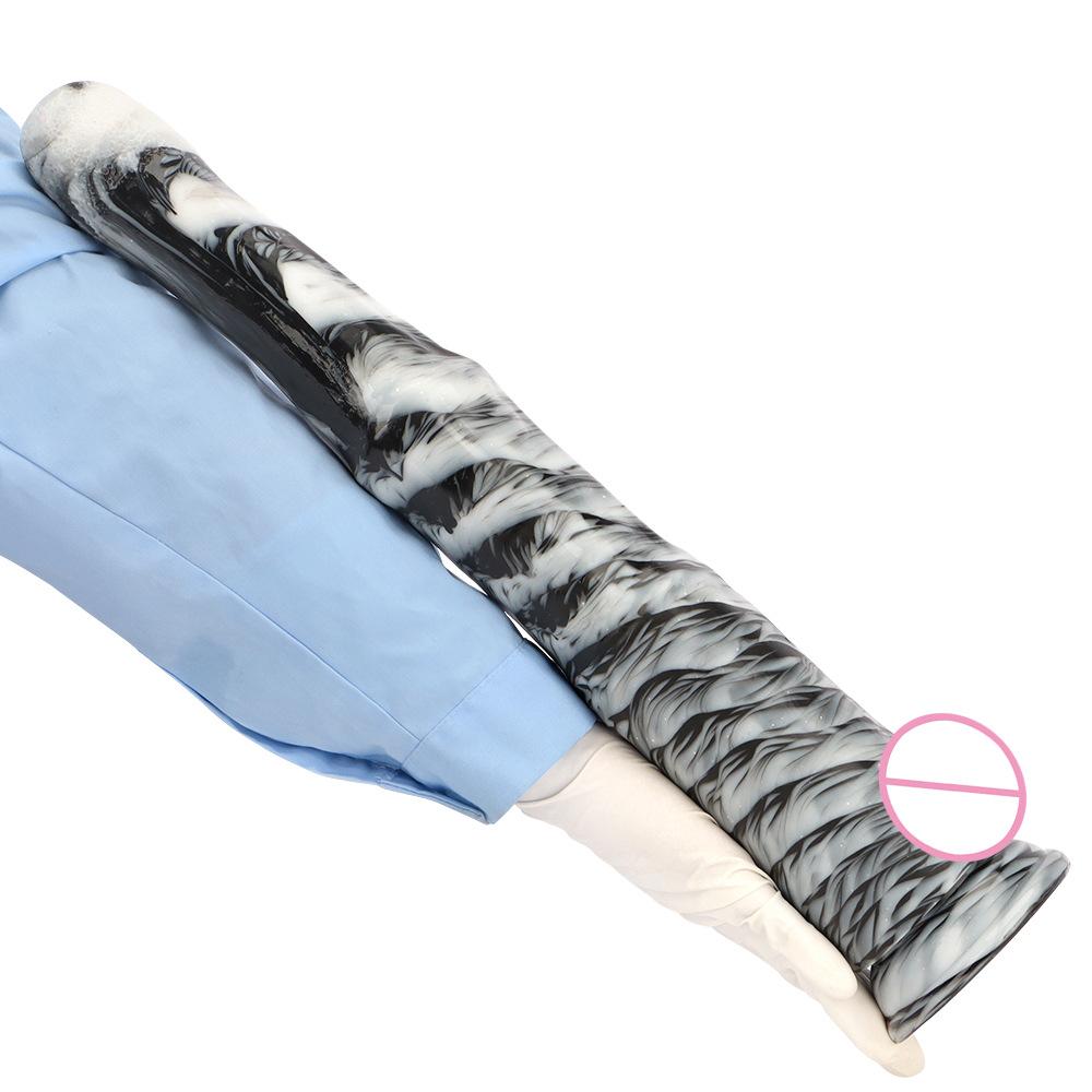 Super Long and Super Large Alternative Animal-shaped Stallion Dildo Butt Plug, Suitable for Hardcore Male and Female Players.