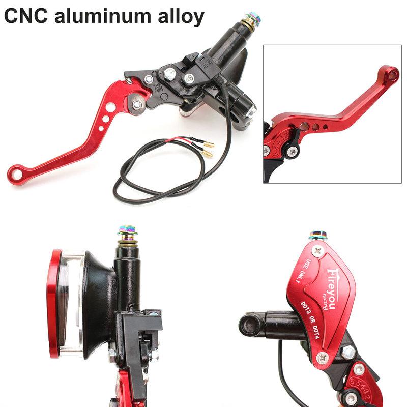 22mm Motorcycle Brake Clutch Pump Master Cylinder Handles Lever Handlebar Hydraulic Clutch Accessories For ATV Electric Moto