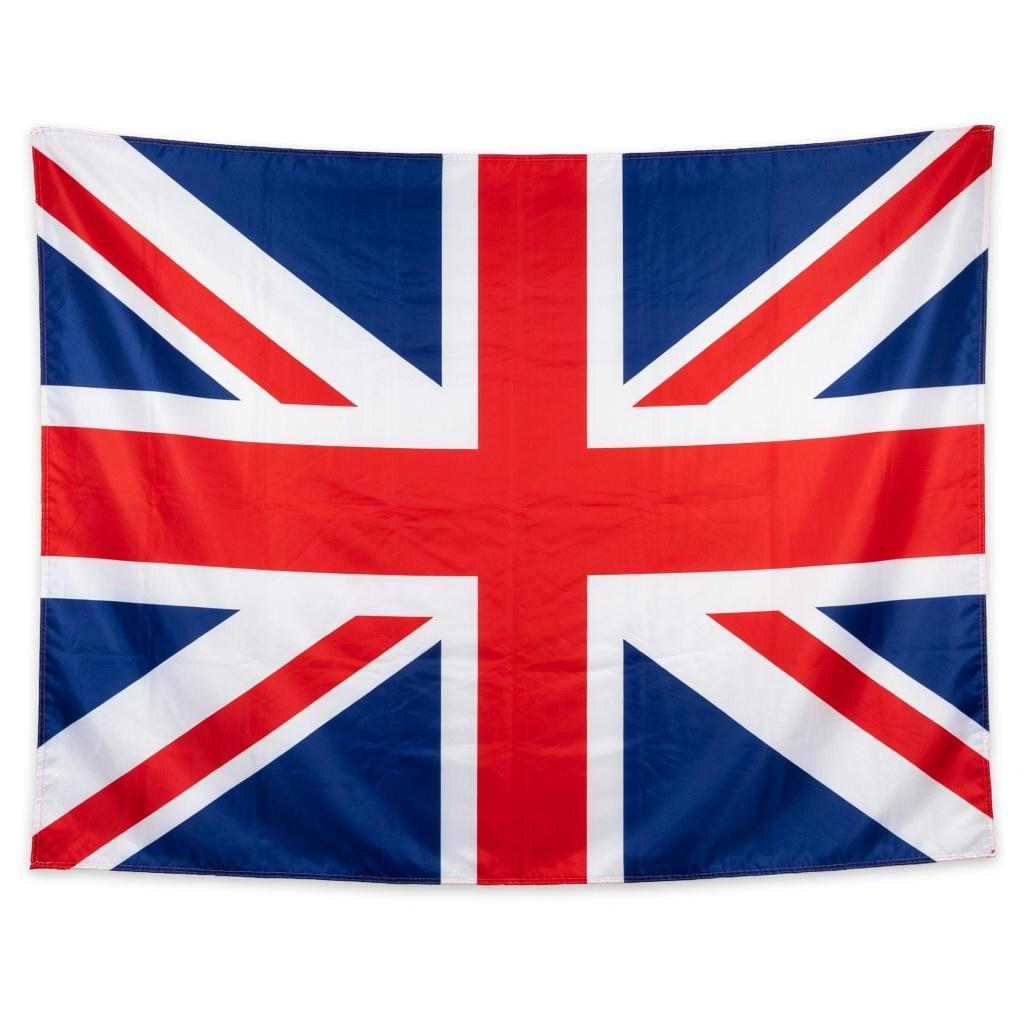 

UK Flag Tapestry Flat Print British Union Jack Wall Hanging for Bedroom Dorm Decor Classic Red White Blue Banner Home Art Gift 40X60CM