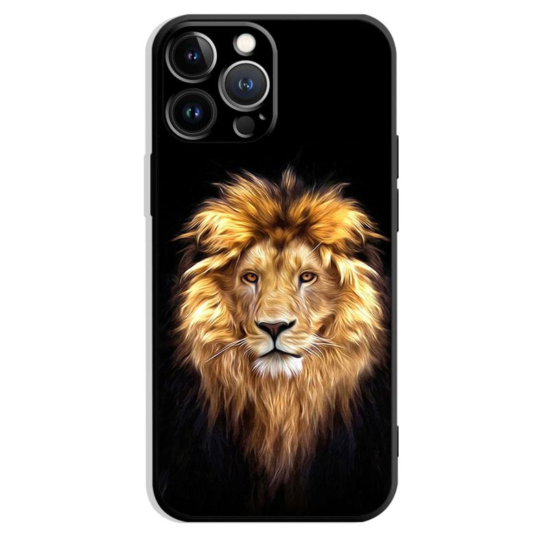 

Чехол для телефона с изображением льва для iPhone Samsung Galaxy Redmi Xiaomi Oppo OnePlus Note SA 7 8 9 10 11 12 13 14 20 21 22 23 53 54 Pro Max Plus Ultra TPU Soft iPhone 12