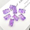 20pcs New Cute Resin shiny bear Flatback Cabochon Charm DIY Phone/Craft Decoration Accessories