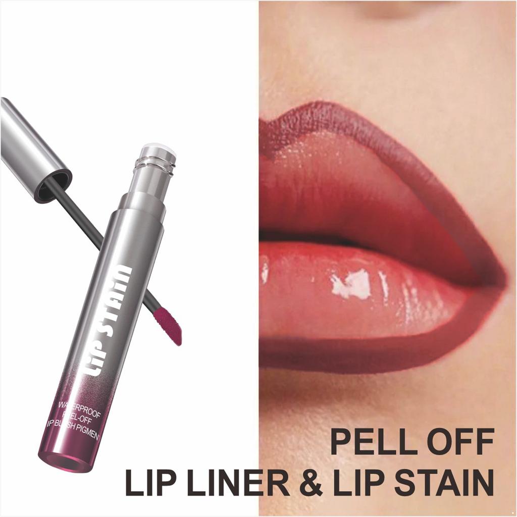 Matte Peel-Off Lip Stain 1Pc – Smudge-Resistant & Vibrant, Ideal for Casual Use, Celebrations, Office Meetings, or Gifting