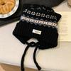 Fair Island wind hat sweet and cute cat ears knitted ear hat women's winter thickened and velvet warm Lei Feng hat