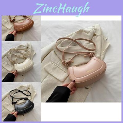 Fashionable 2024 Spring Pu Leather Shoulder Bag Street Style Trendy Crossbody Purse