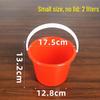 ROYUGO Small Red Paint Bucket
