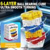 Novelty Fun 3D Maze Ball Interactive Puzzle Roller Cube STEM Learning Toy for Kids Teens Stress Cognitive Skill Game