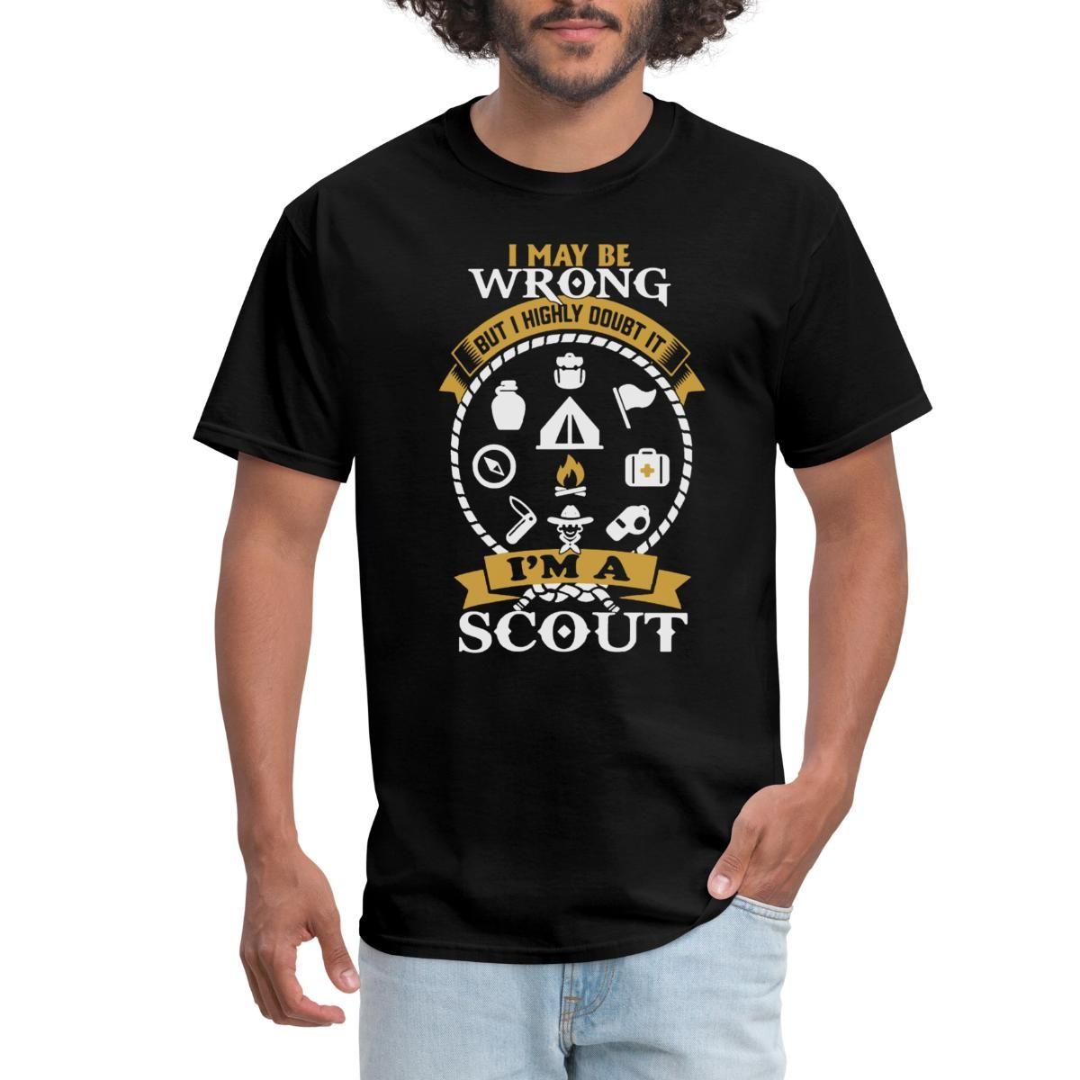 I m A Scout Camping Scouting Men s T-Shirt XXXL