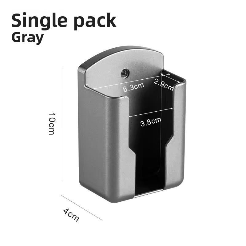 

Фиксированный пульт дистанционного управления Настенный Настенный Без отверстий Домашний офис Стеллаж для хранения серый