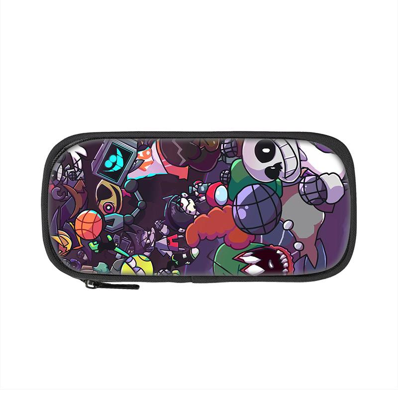 Astuccio per Friday Night Funkin versatile cartone animato grande capacità articolo popolare, miglior regalo per ragazzi e ragazze per compleanni scolastici