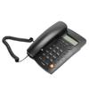 TC 9200 ABS Black Hands Free Caller Identification Family Business Office Hotel Fixed Landline Telephone
