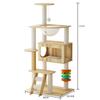 Cat Climbing Frame with Double Space Capsule