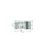 Dry-break Hydraulic Quick Coupler, 1/2" Socket, 3/4 Female Socket
